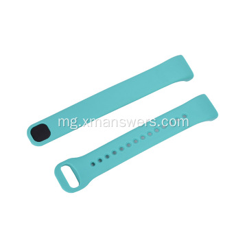 Fandrobohana silisiôkôlà ho an&#39;ny Silicone Watch Band